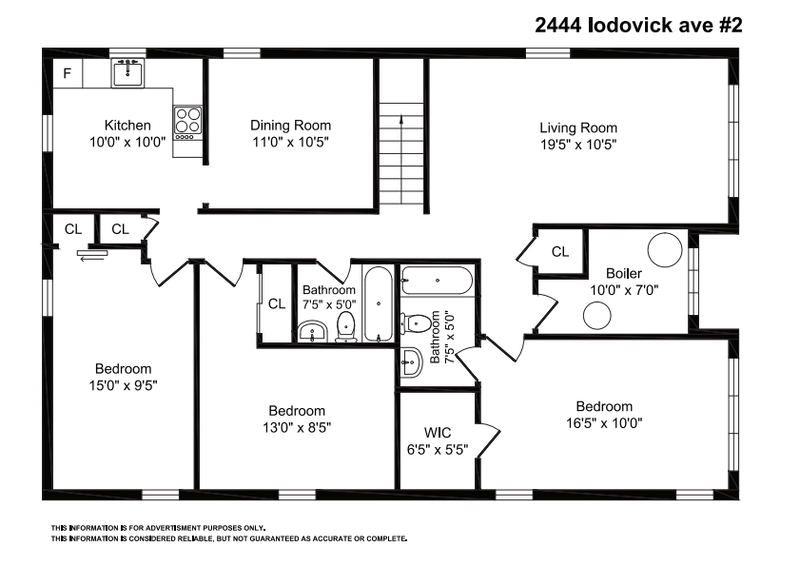 Floorplan for 2444 Lodovick Avenue, 2