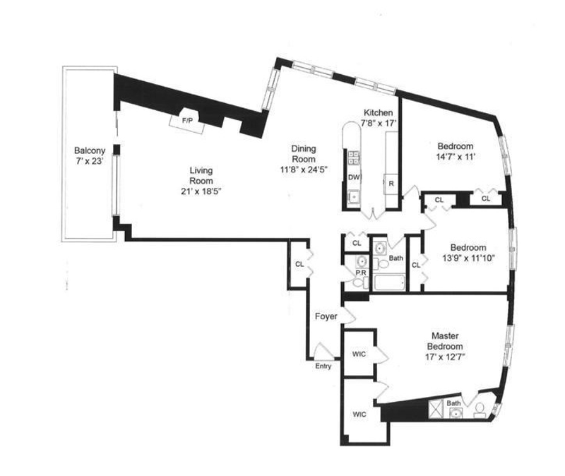 Floorplan for 4455 Douglas Avenue