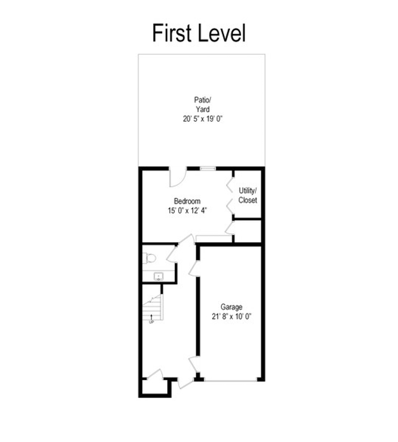 Floorplan for 3651 Meadow Lane