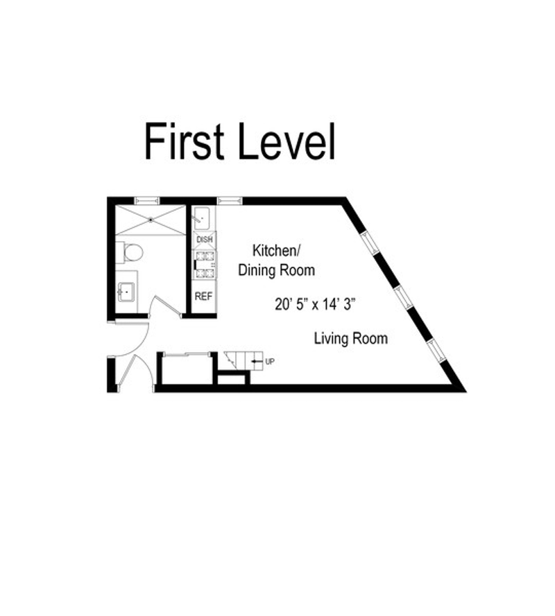 Floorplan for 336 Mountain Rd, 1S