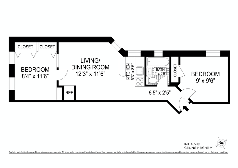 Floorplan for 229 Sullivan Street, 2D