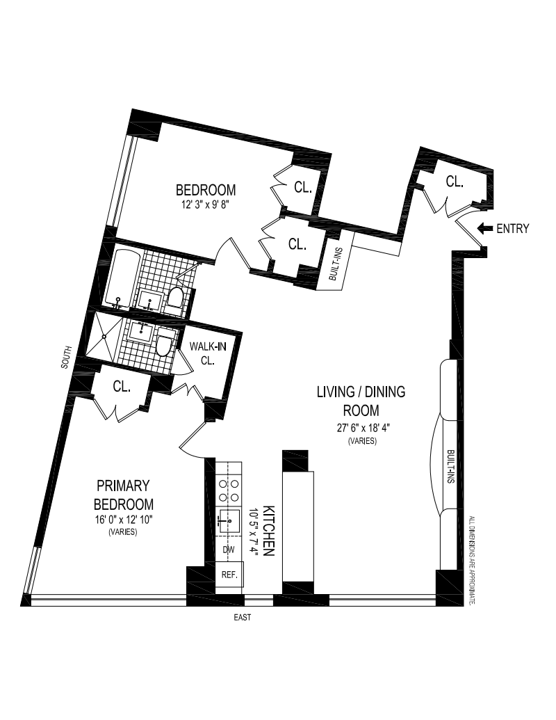 Floorplan for 33 Greenwich Street