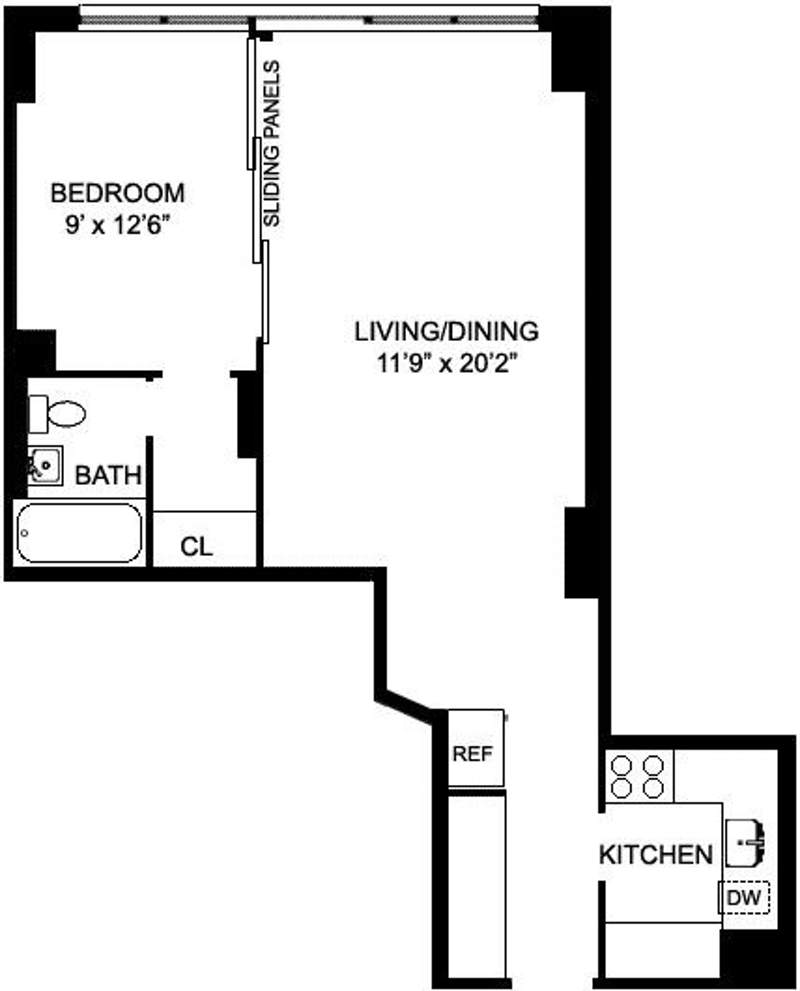 Floorplan for 7 East 14th Street