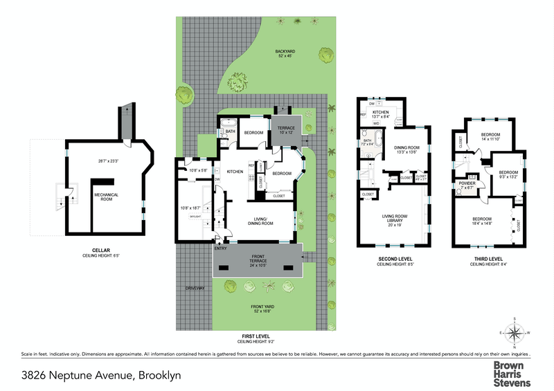 Floorplan for 3826 Neptune Avenue
