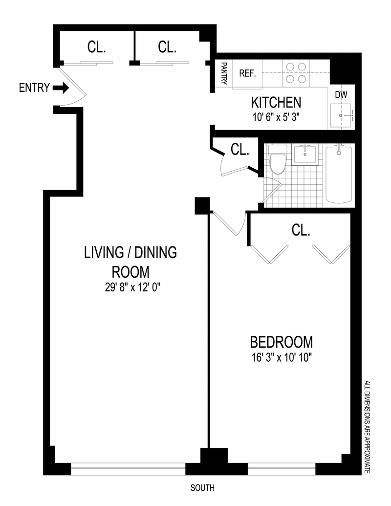 Floorplan for 144 East 84th Street, 10G