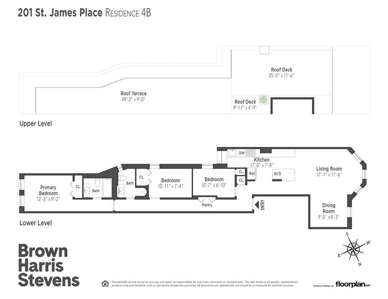 Floorplan for 201 Saint James Place