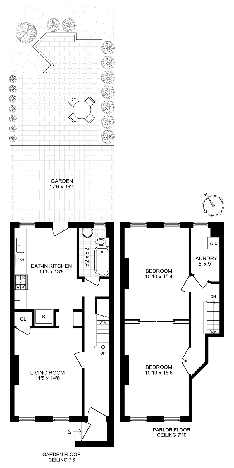 Floorplan for 167, 12th Street, 1