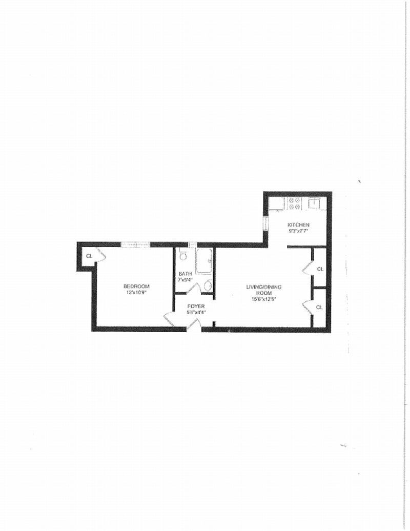 Floorplan for 6735 Ridge Boulevard