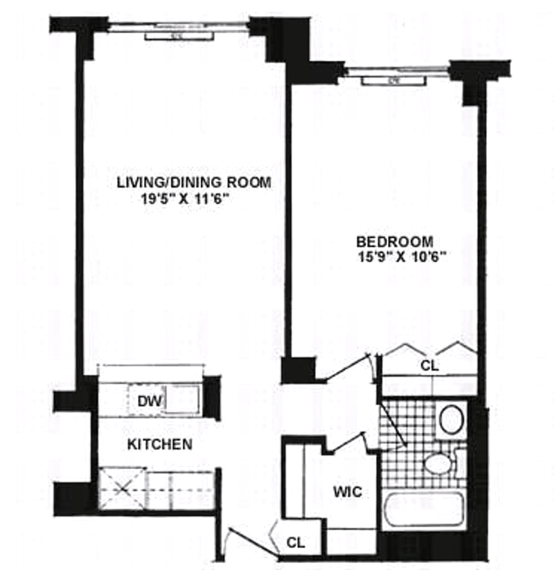 Floorplan for 5 East 22nd Street, 20S