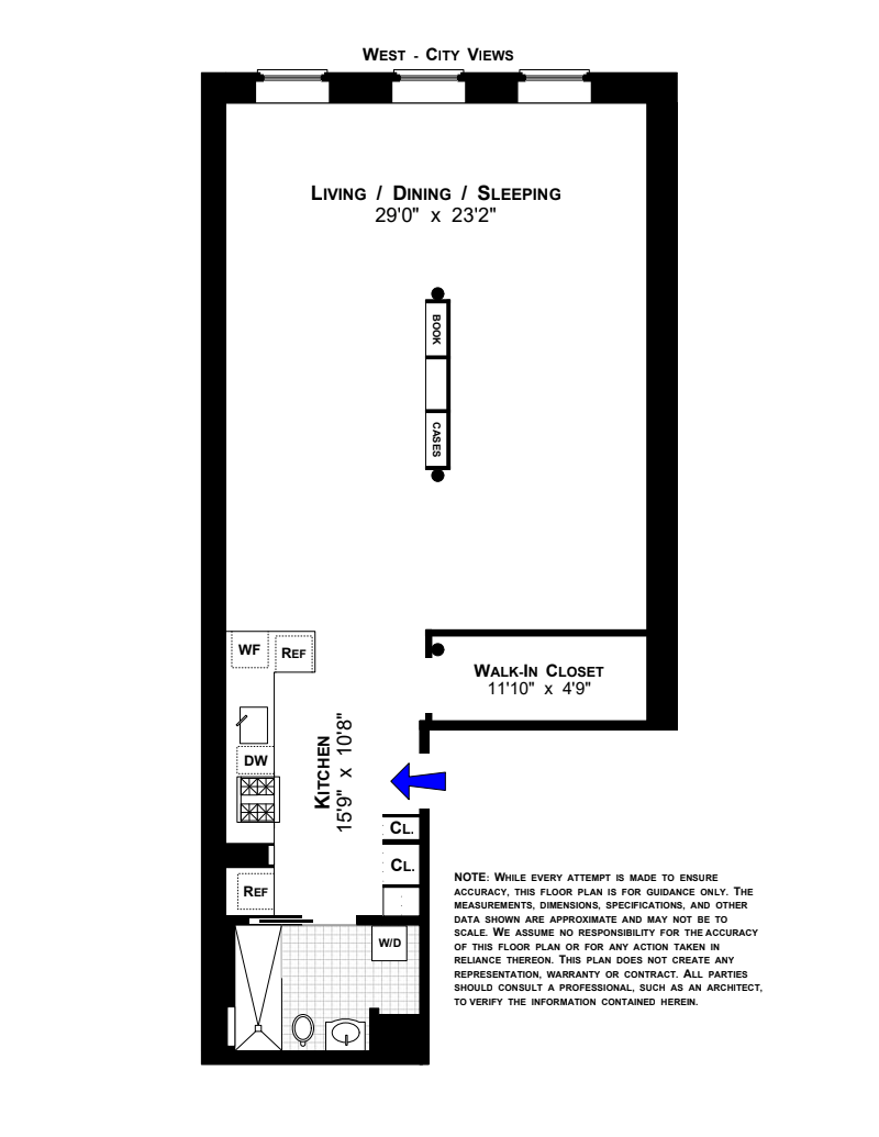 Floorplan for 272 Water Street, 4R