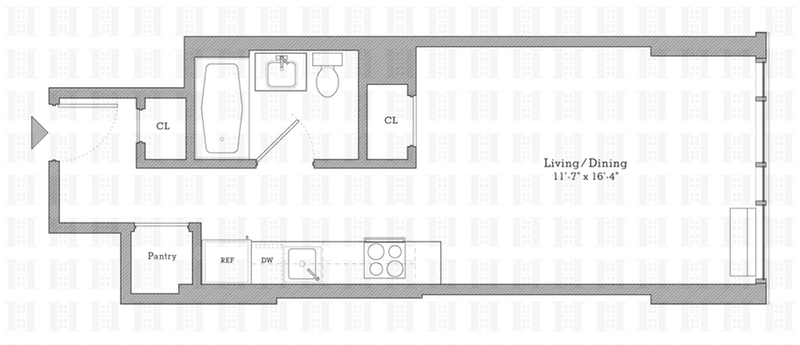 Floorplan for 148 East 24th Street, 5B