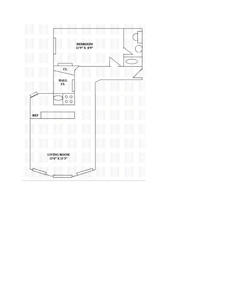 Floorplan for 160 East 91st Street, 4K