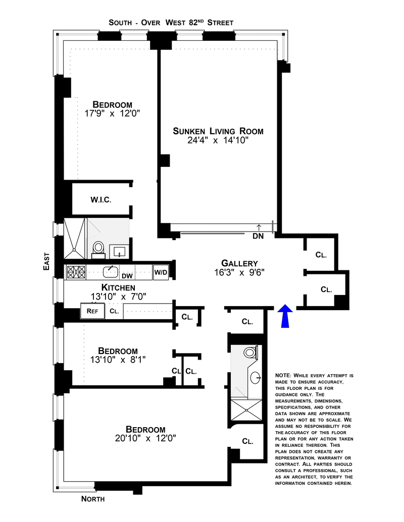 Closed: 100 Riverside Drive, Upper West Side, NYC, ID: 21423369, Brown ...