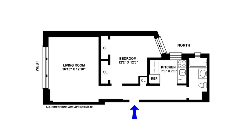 Floorplan for 70 Irving Place