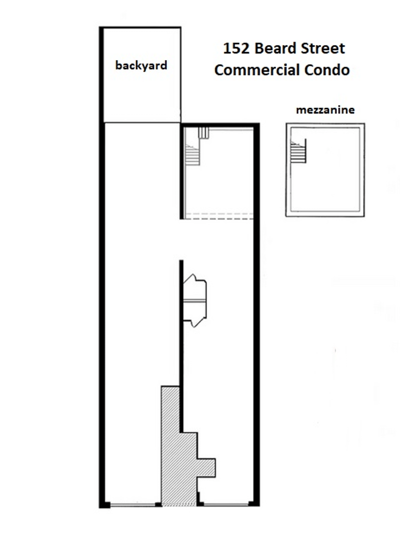 Floorplan for Commercial Condo Red Hook