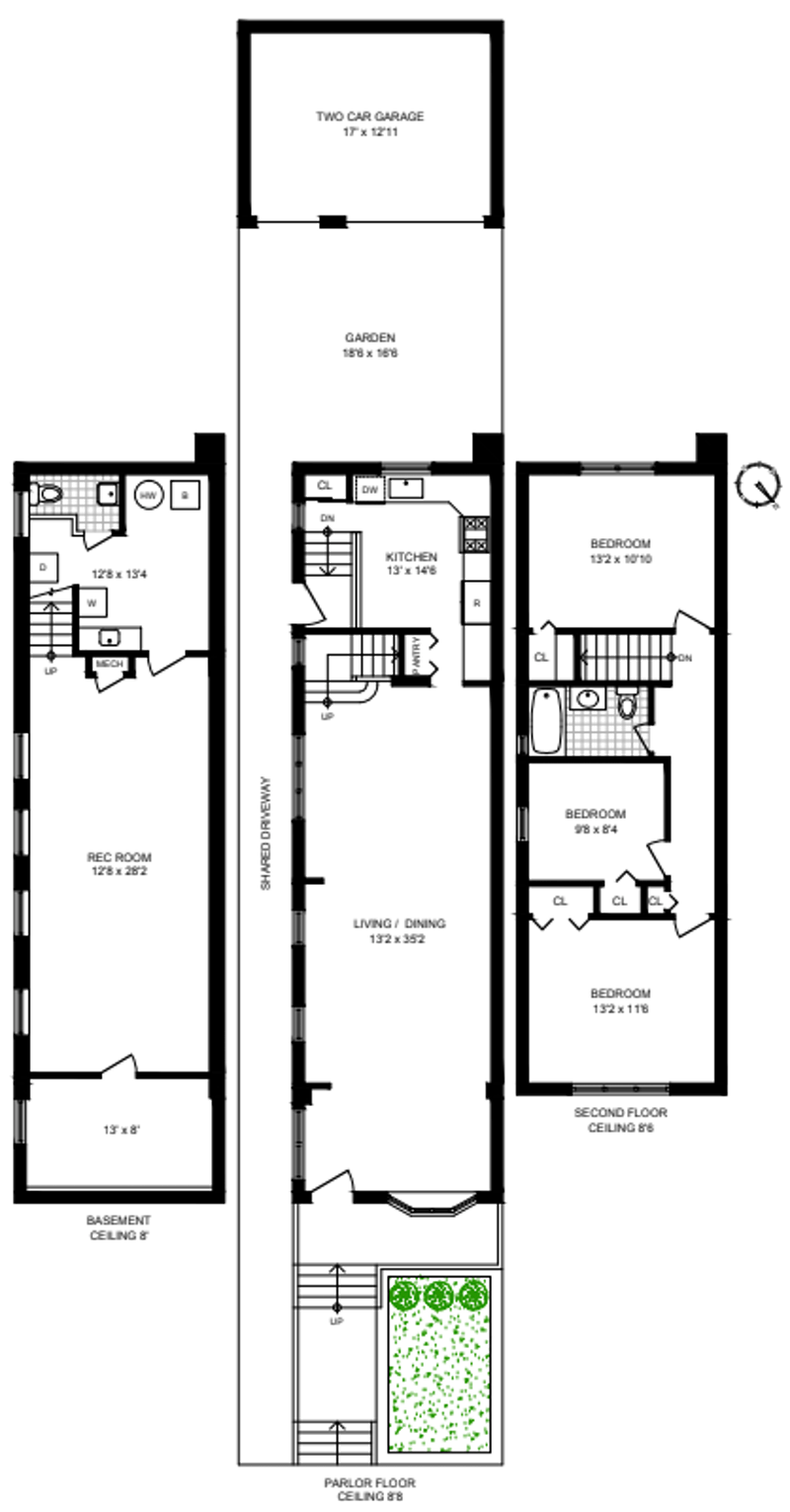 Floorplan for 982 77th Street