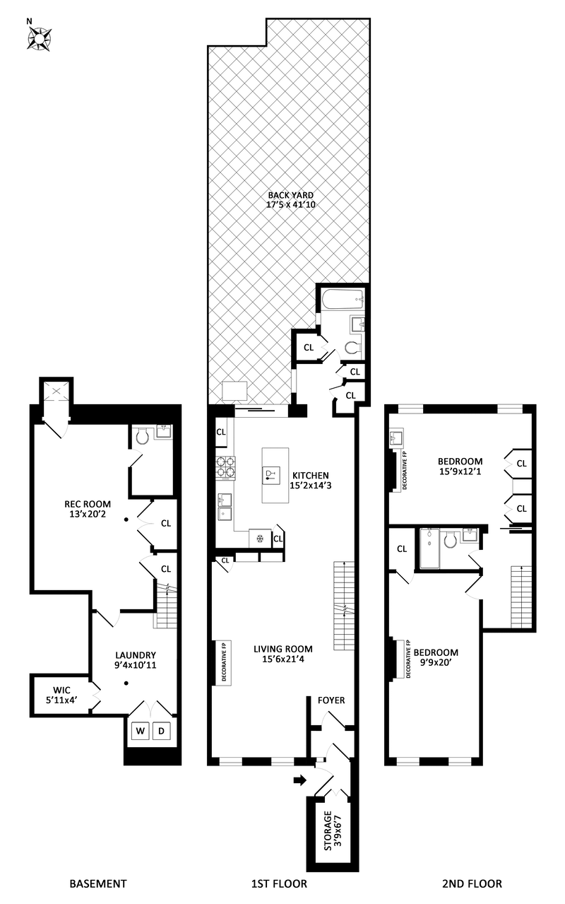 Floorplan for 479 9th Street, 1