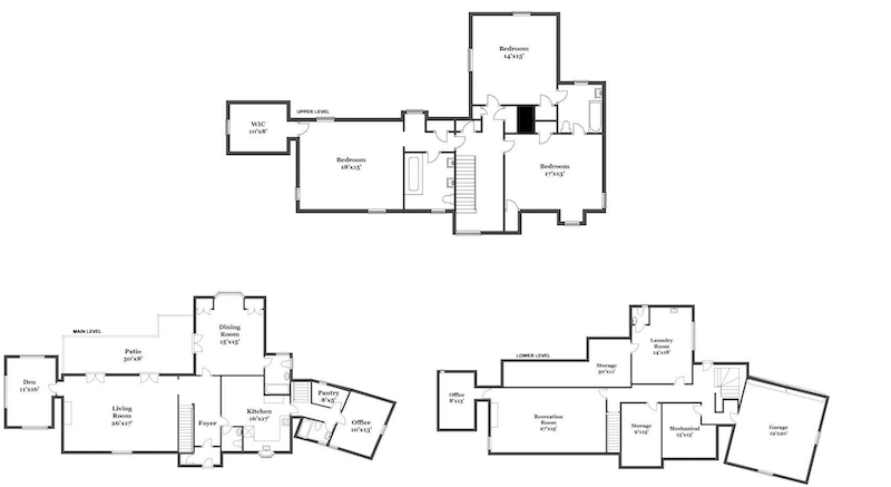 Floorplan for 4745 Grosvenor Avenue