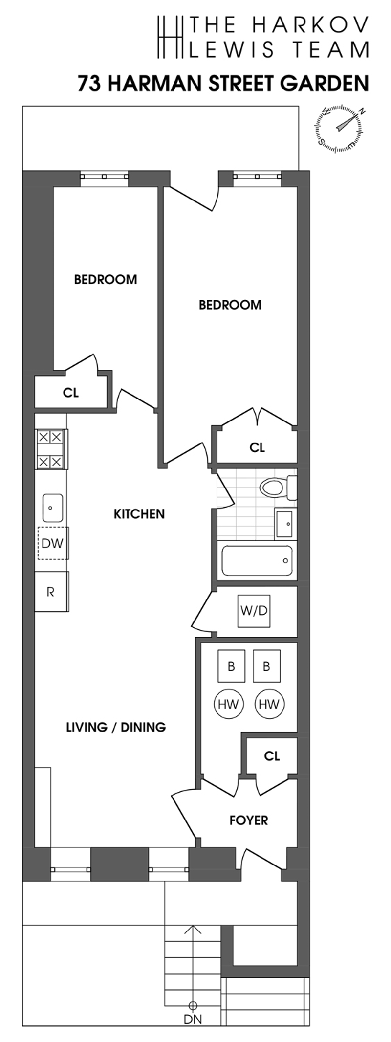 Floorplan for 73 Harman Street, GARDEN