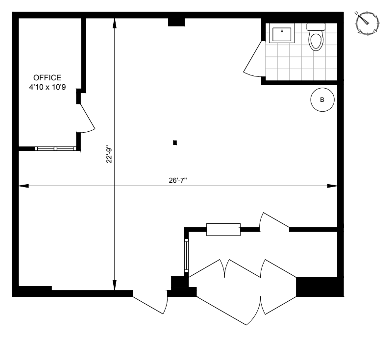 Floorplan for 173 23rd Street, COMMERCIAL