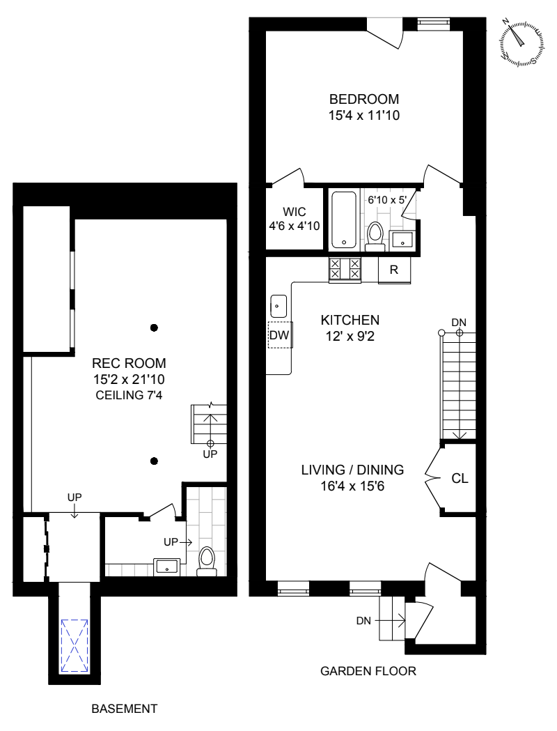 Floorplan for 171, 13th Street, 1