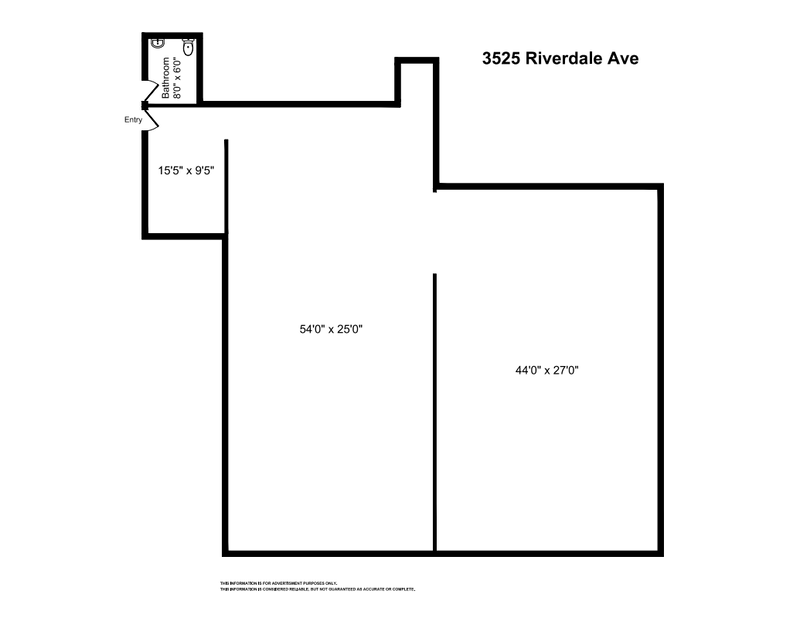 Floorplan for 3536 Cambridge Avenue, C1