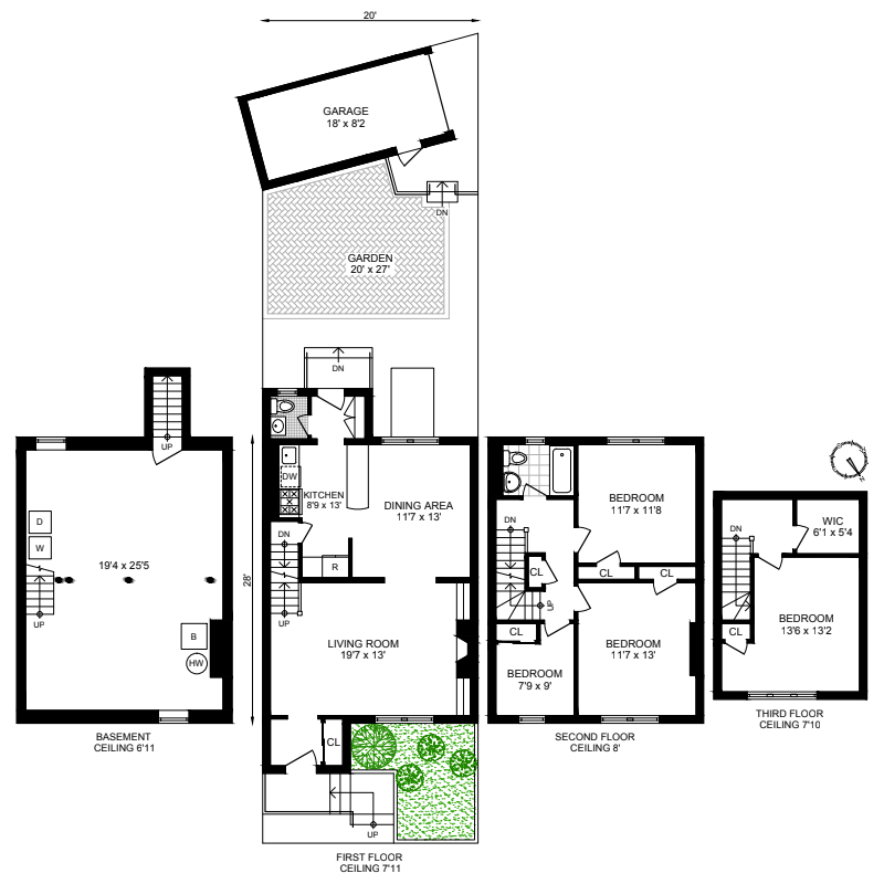 Floorplan for 28 Van Nostrand Court