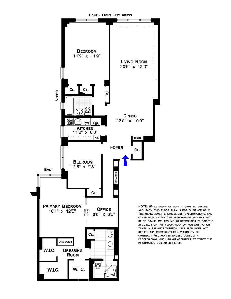 Floorplan for 11 Riverside Drive, 10LME