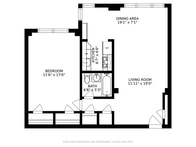 Floorplan for 110-20 71st Road, 516