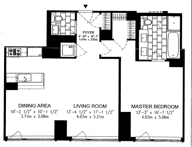Floorplan for 200 West End Avenue, 14L