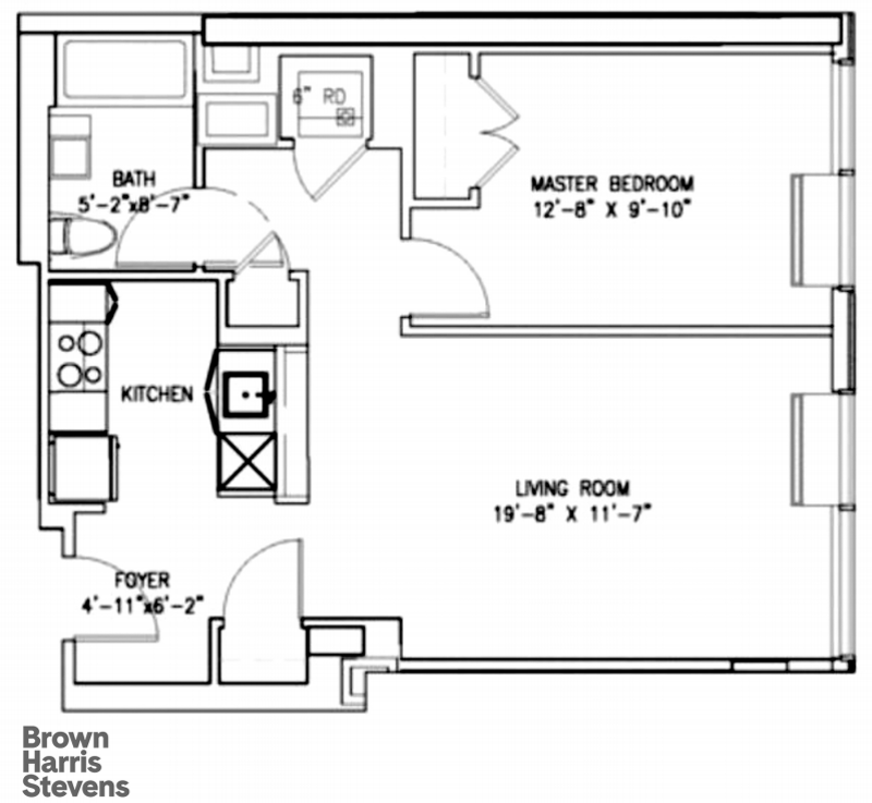 Floorplan for 267 6th Street, 6B