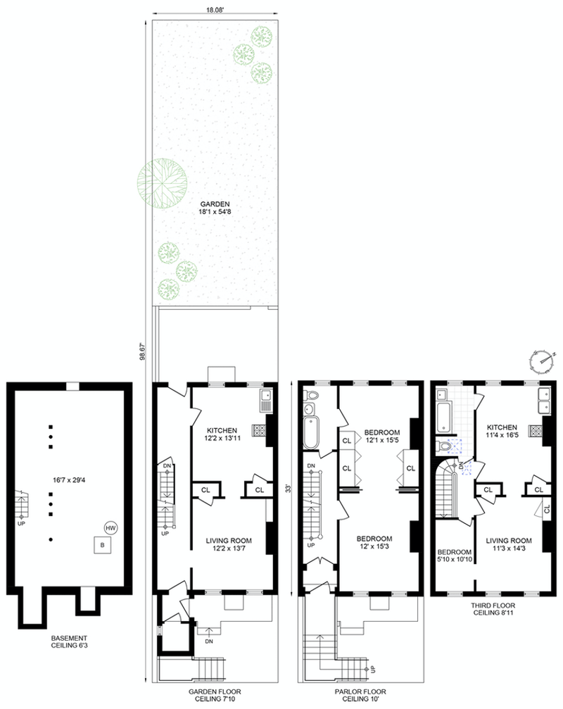 Floorplan for 18 Webster Place