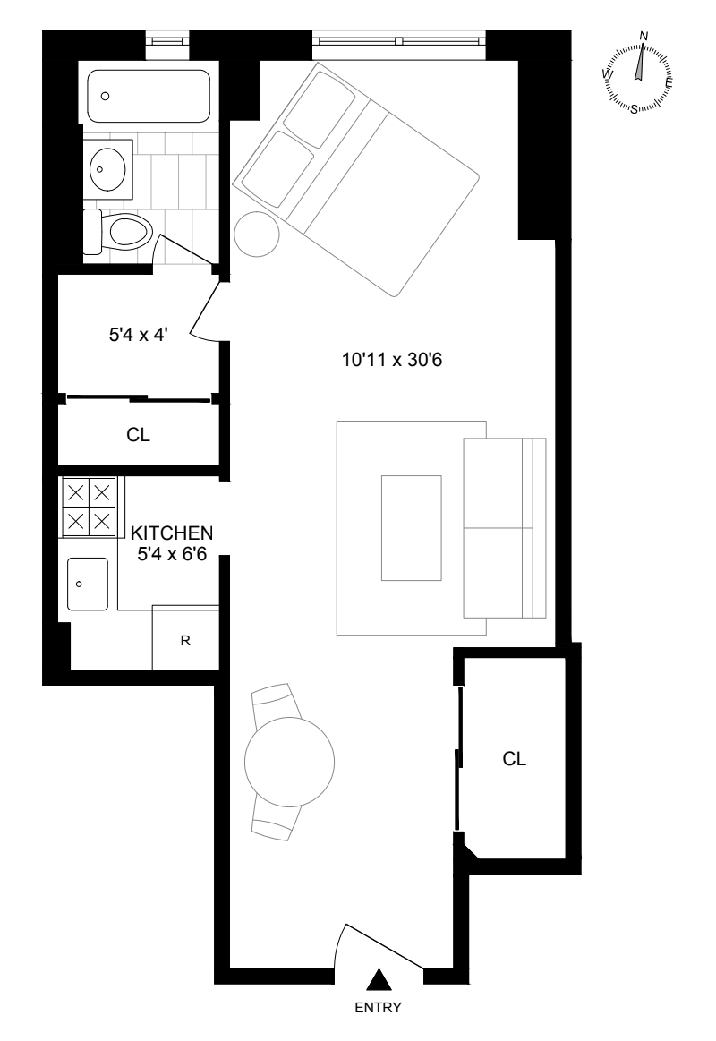 Floorplan for 2330 Voorhies Avenue, LC