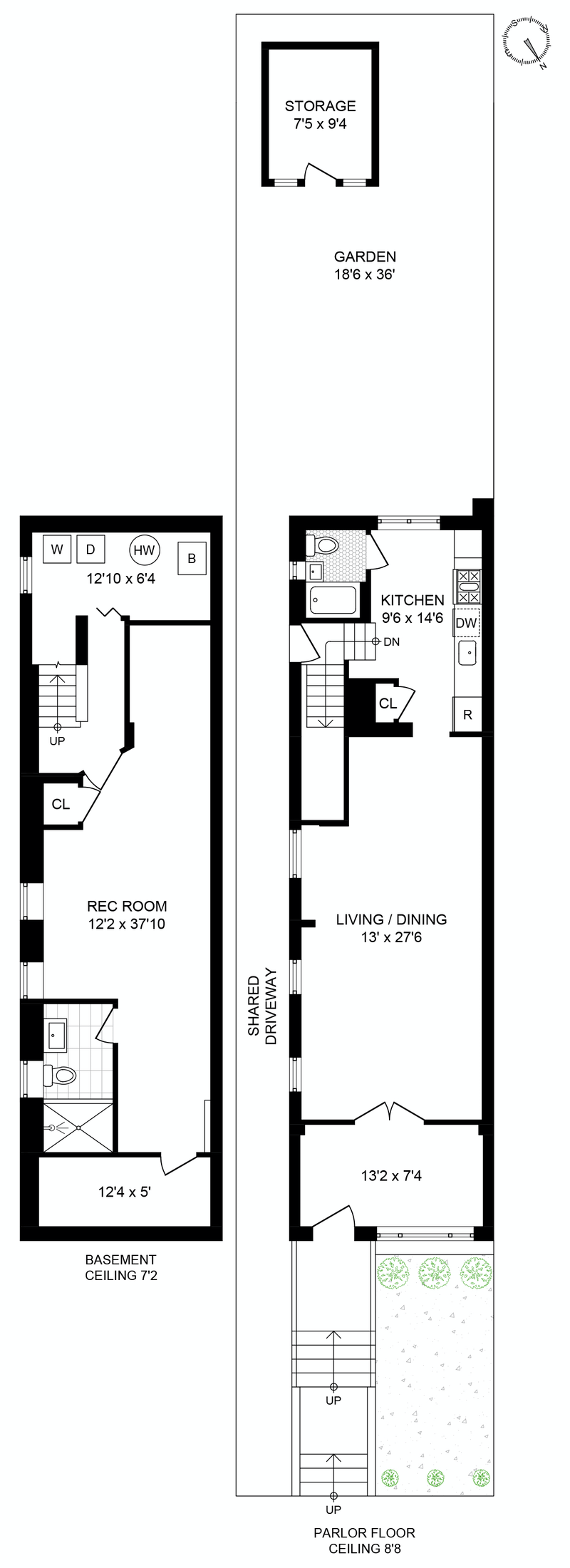 Floorplan for 978 77th Street