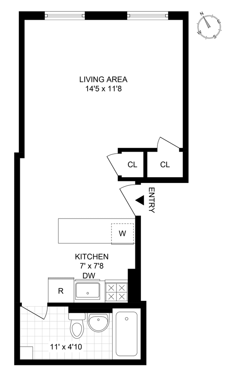 Floorplan for 42 West 120th Street