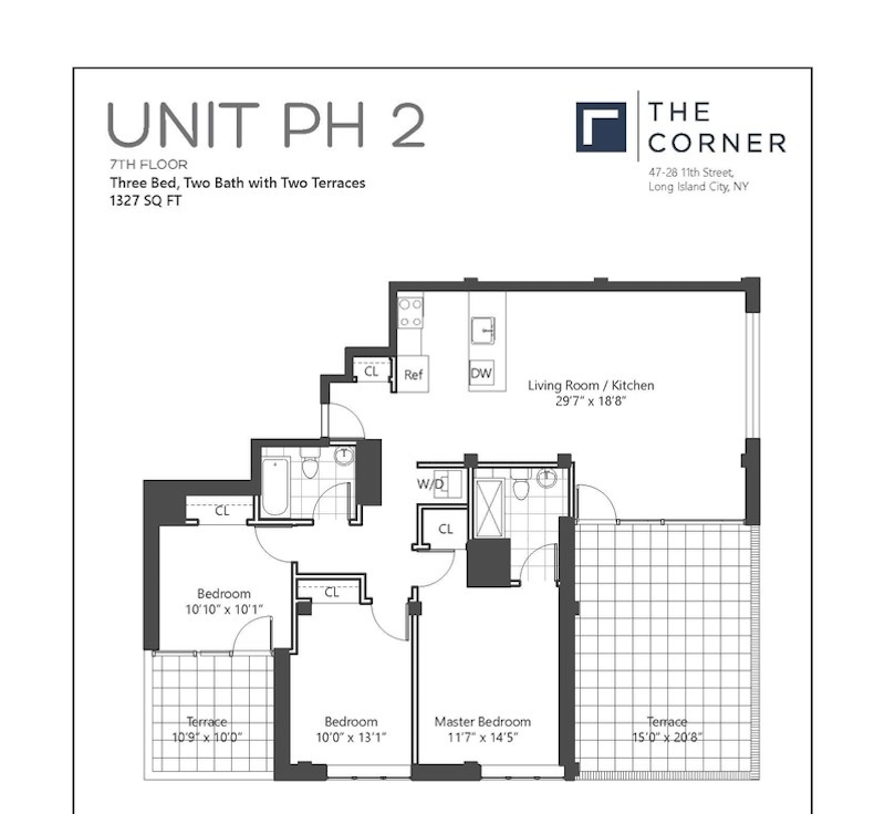 Floorplan for 47 -28 11th St, PHB