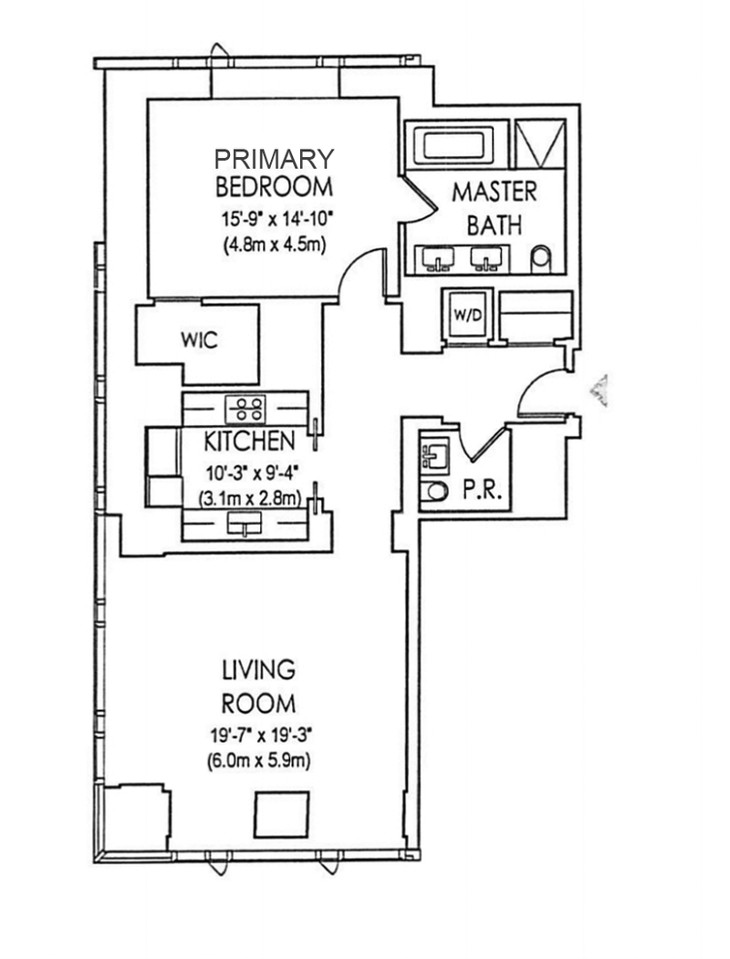 Floorplan for 53 West 53rd Street, 24F