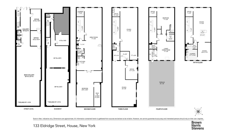 Floorplan for 133 Eldridge Street