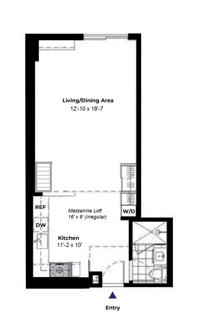 Floorplan for 254 Park Avenue, 4N
