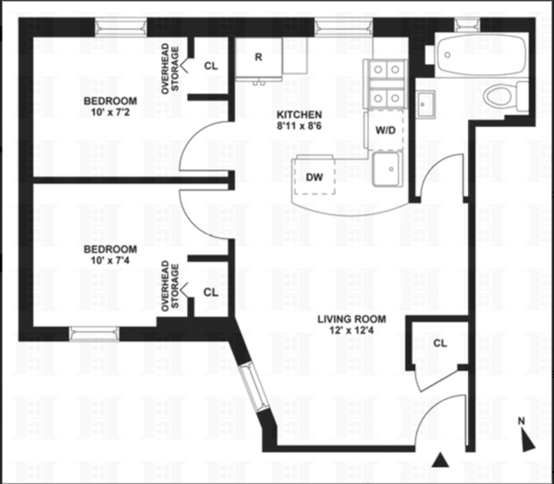 Floorplan for 199 Prince Street, 3