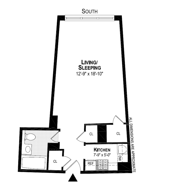 Floorplan for 225 East 36th Street, 11H