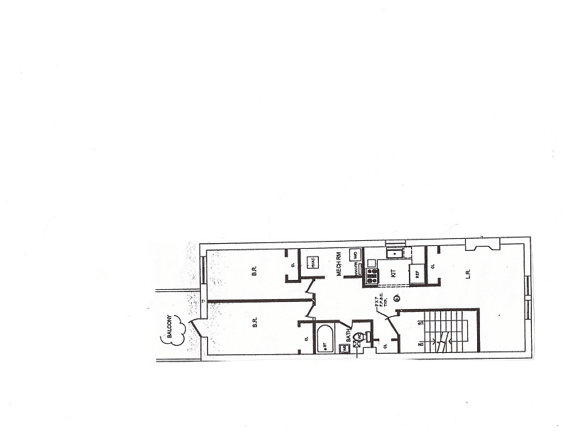 Floorplan for 2099 Fifth Avenue