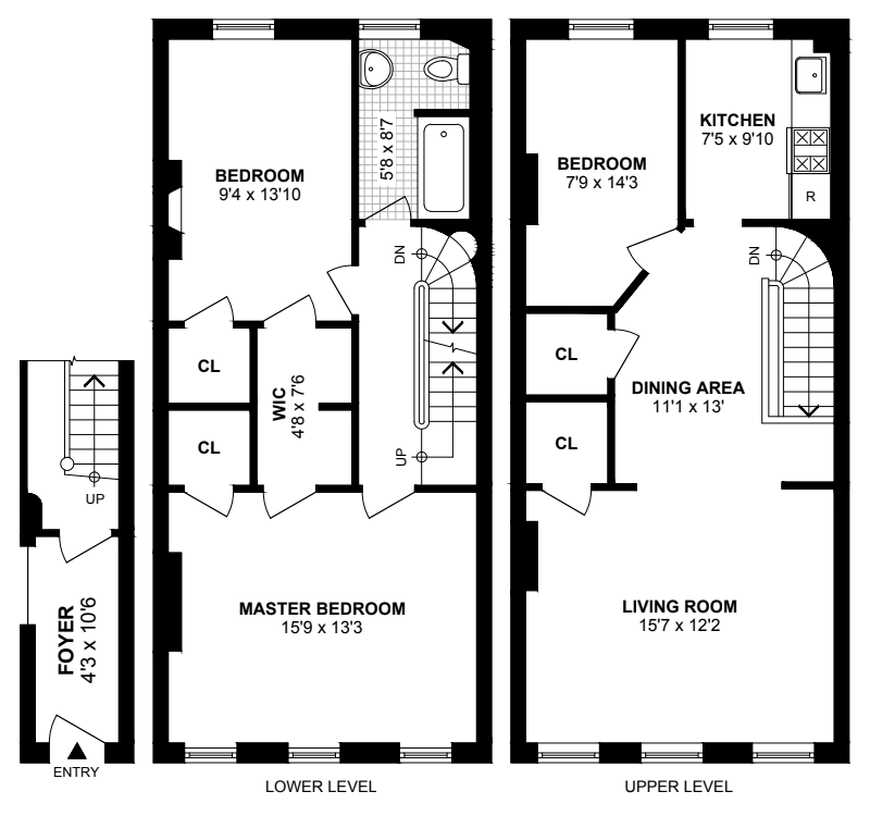 Floorplan for 39 Irving Place, 2