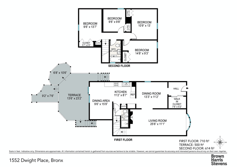 Floorplan for 1552 Dwight Place