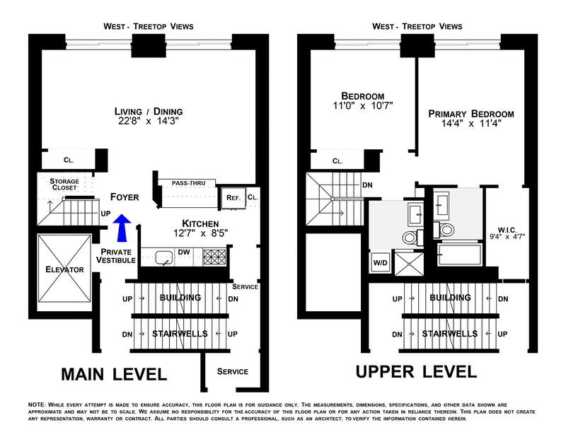Floorplan for 386 Columbus Avenue, 3B