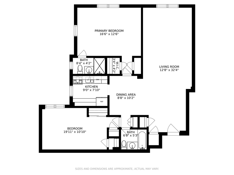 Floorplan for 72 -10 112th Street, 3G