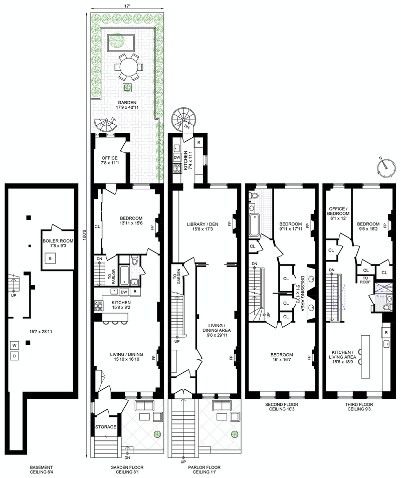 Floorplan for 149 West 88th Street