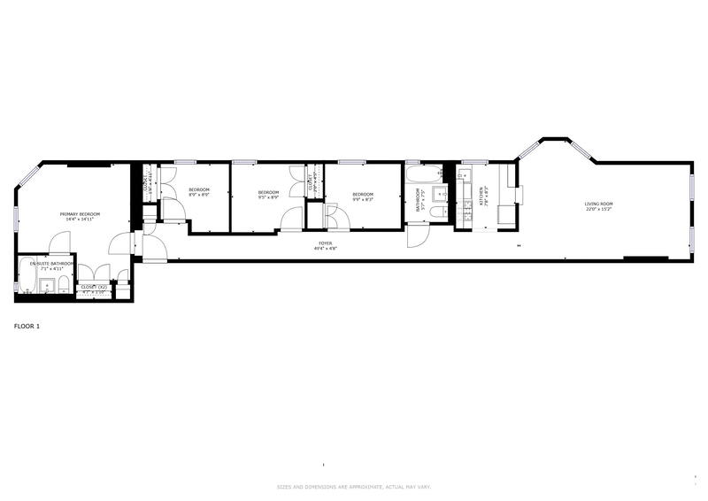 Floorplan for 133 West 140th Street, 11