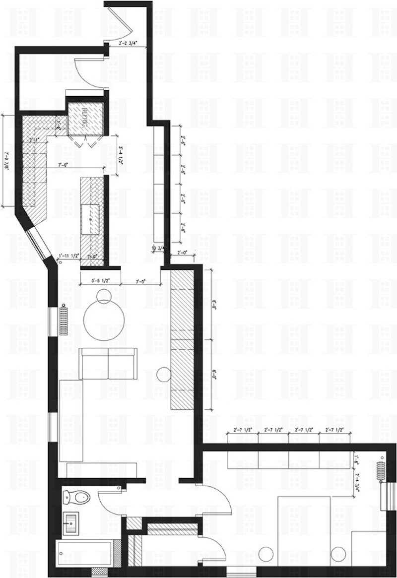 Floorplan for 811 Walton Avenue, E21