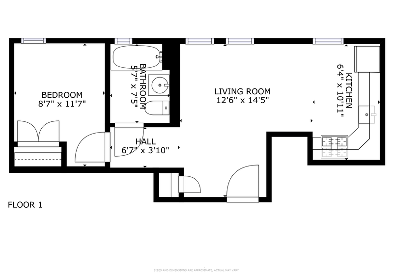 Floorplan for 133 West 140th Street, 20
